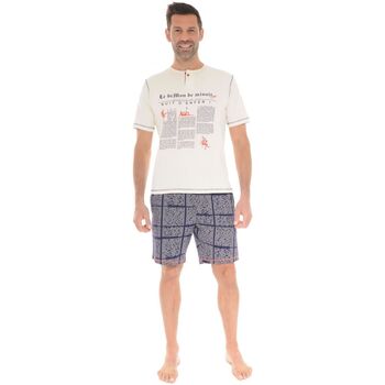 Textil Homem Pijamas / Camisas de dormir Christian Cane MEGANEWS Bege
