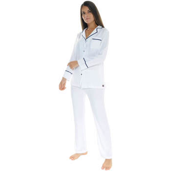 Le Pyjama Français ROANNAISE Branco