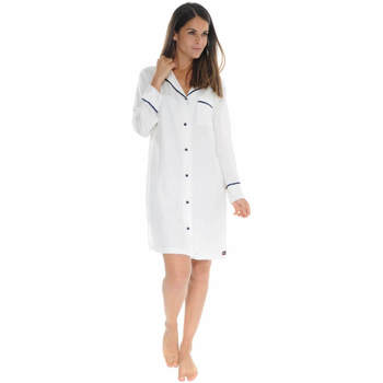 Textil Mulher Pijamas / Camisas de dormir Le Pyjama Français ROANNAISE Branco