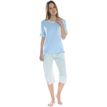 Textil Mulher Pijamas / Camisas de dormir Pilus HELEN Azul
