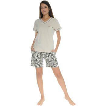 Textil Mulher Pijamas / Camisas de dormir Pilus ODALIE Branco