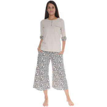 Textil Mulher Pijamas / Camisas de dormir Pilus ODALIE Branco