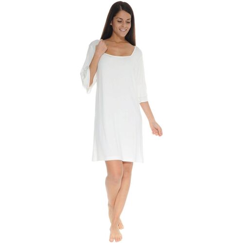 Textil Mulher Pijamas / Camisas de dormir Pilus ORMELIA Branco