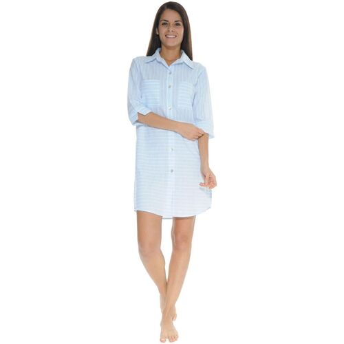 Textil Mulher Pijamas / Camisas de dormir Pilus ORIANE Azul
