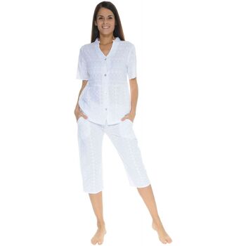 Textil Mulher Pijamas / Camisas de dormir Pilus OSCARINE Branco