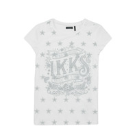Textil Rapariga T-Shirt mangas curtas Ikks XW10112 Branco