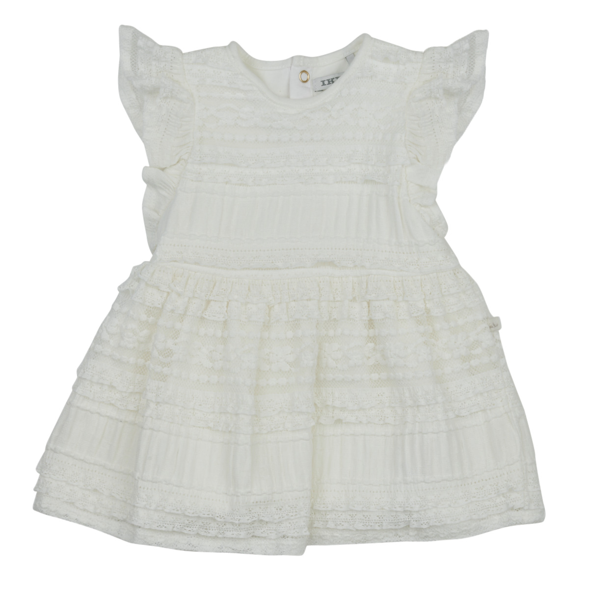 Textil Rapariga Vestidos curtos Ikks XW30120 Branco