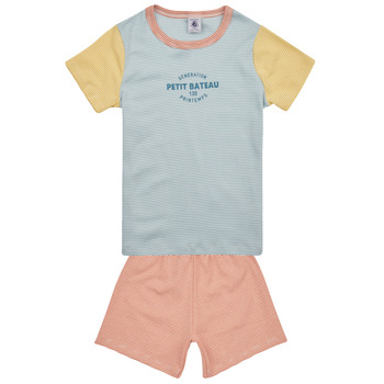 Textil Criança Pijamas / Camisas de dormir Petit Bateau FRILOU Multicolor