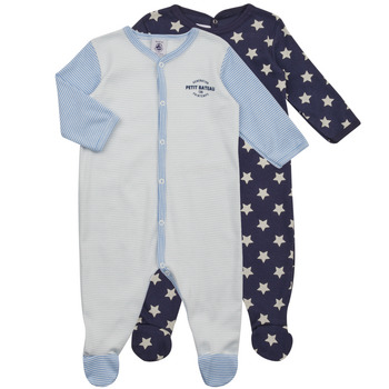 Textil Criança Pijamas / Camisas de dormir Petit Bateau A06X600 X2 Multicolor