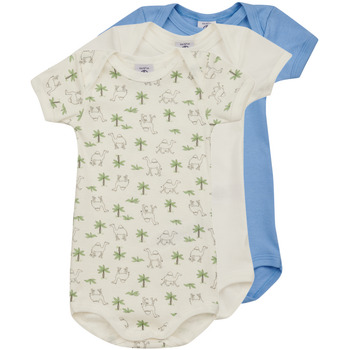 Textil Criança Pijamas / Camisas de dormir Petit Bateau A074L00 X3 Multicolor