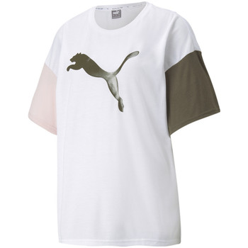 Textil Mulher T-Shirt mangas curtas Puma  Branco
