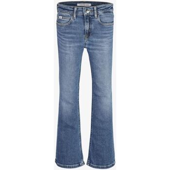Textil Rapariga Calças de ganga Calvin Around Klein Jeans IG0IG01688 FLARE-MIS DBLUE Azul
