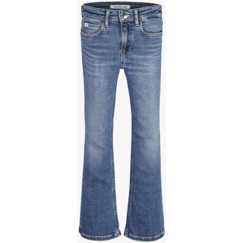 Textil Rapariga Calças de ganga 20mm Calvin Klein Jeans IG0IG01688 FLARE-MIS DBLUE Azul