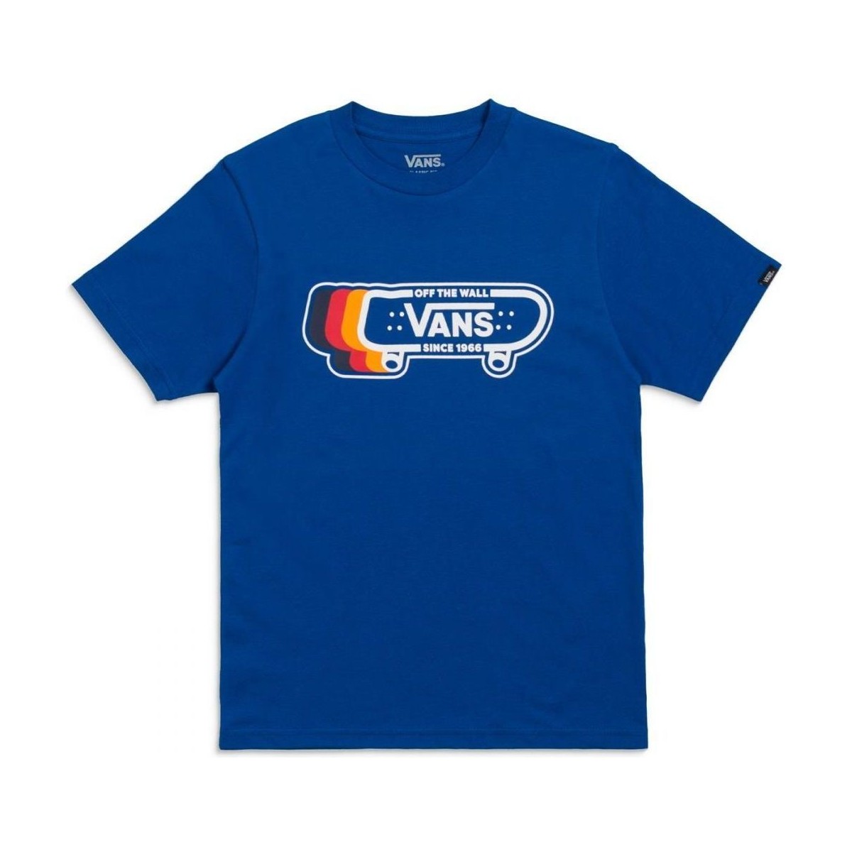 Textil Criança T-shirts e Pólos Vans VN00002X7WM-TRUE BLUE Azul