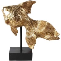 Casa Estatuetas Signes Grimalt Figura De Peixe Base Ouro