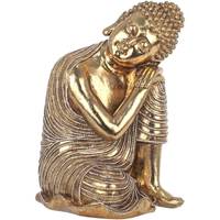 Casa Estatuetas Signes Grimalt Buda Sentado Ouro