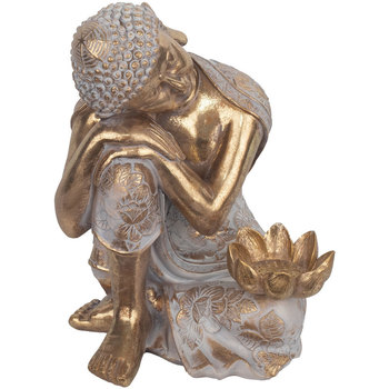 Casa Estatuetas Signes Grimalt Buda Apoiada Ouro