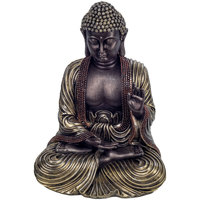 Casa Estatuetas Signes Grimalt Figura Buda Meditando Preto