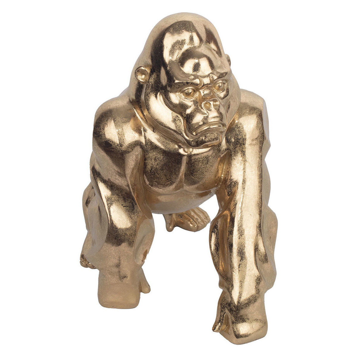 Casa Estatuetas Signes Grimalt Figura De Gorila Ouro