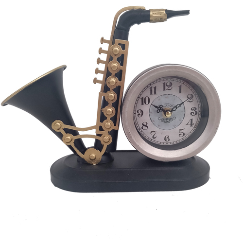 Casa Relógios Signes Grimalt Relógio De Saxofone Vintage Preto