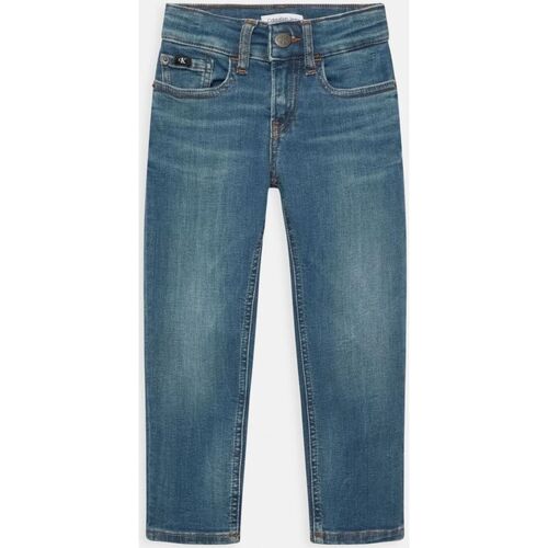 Textil Criança Scott Calça Shorts RCHybrid Kinetech Calvin Klein Jeans IB0IB01260 REGULAR STRAIGHT-1A4 GREEN BLUE Azul