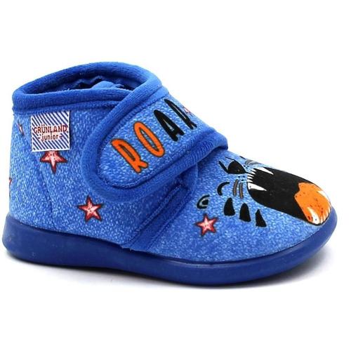 Sapatos Criança Chinelos Grunland GRU-CCC-PA1214-RY Azul