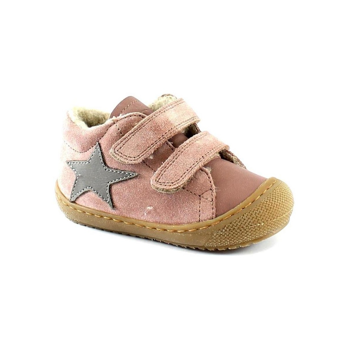 Sapatos Criança Pantufas bebé Naturino NAT-I22-17220-RG Rosa
