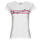 Textil Mulher T-Shirt mangas curtas Morgan DTOI Branco