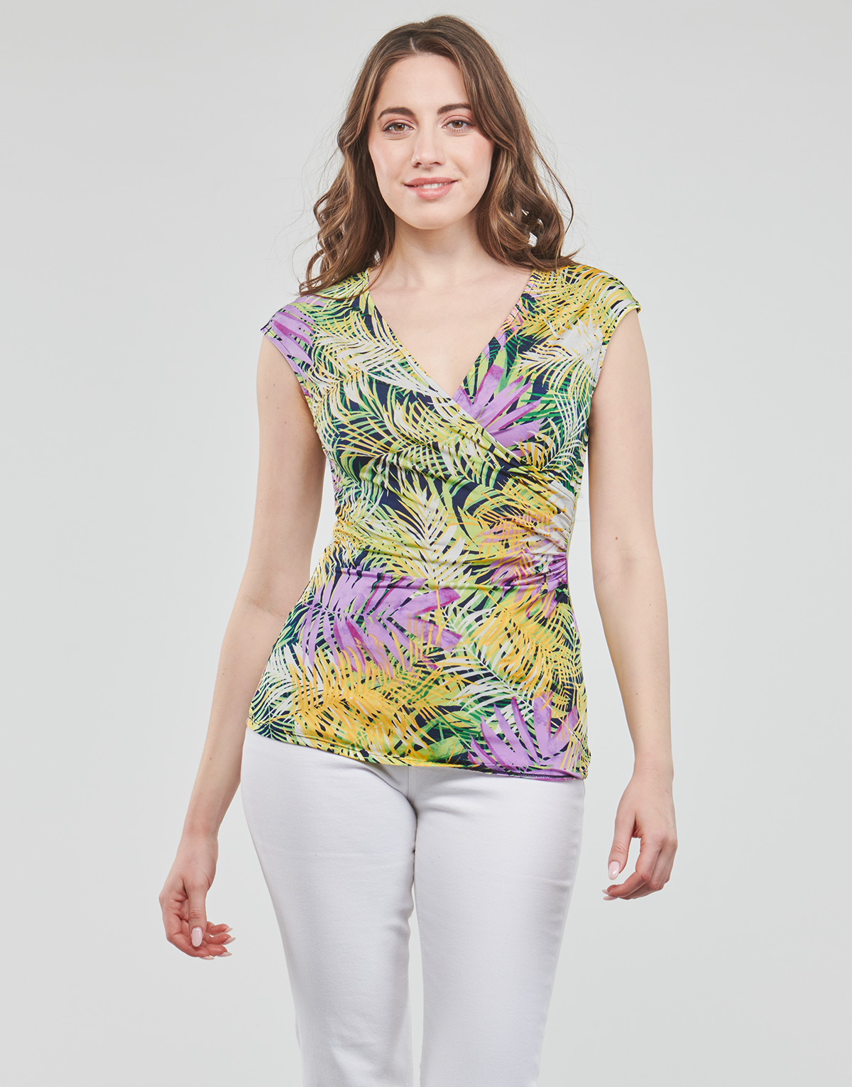 Textil Mulher Tops / Blusas Morgan DLILA Multicolor
