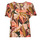 Textil Mulher Vêtements de sport Funnel Neck T-shirt FW11031 Multicolor