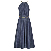 Textil Mulher Vestidos compridos Para encontrar de volta os seus favoritos numa próxima visita CHAIN BELT HALTER DRS Azul
