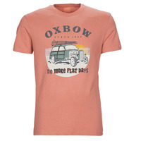 Textil Homem car print cotton t Shirt Sweater item Oxbow P1TONKY Rosa