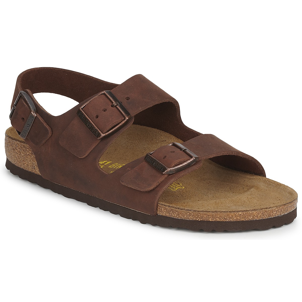 Sapatos Homem Sandálias BIRKENSTOCK MILANO Terracotta