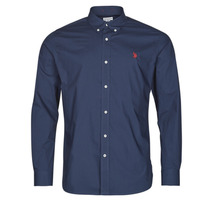 Classic polo fit with folded collar and two button up placket