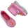 Sapatos Criança Botas Melissa MINI  Galochas Rain Boot+Fábula B - Green/Pink Rosa