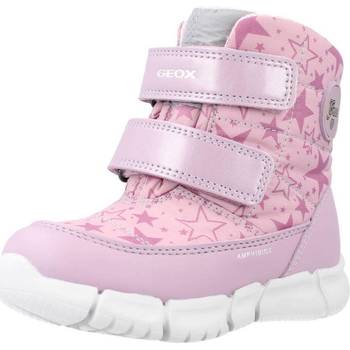 Sapatos Rapariga Botas Geox B FLEXYPER GIRL B AB Rosa