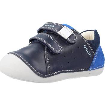 Sapatos Rapaz Sapatilhas de cano-alto Geox B TUTIM B Azul