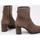 Sapatos Mulher Botins CallagHan 30802 Cinza