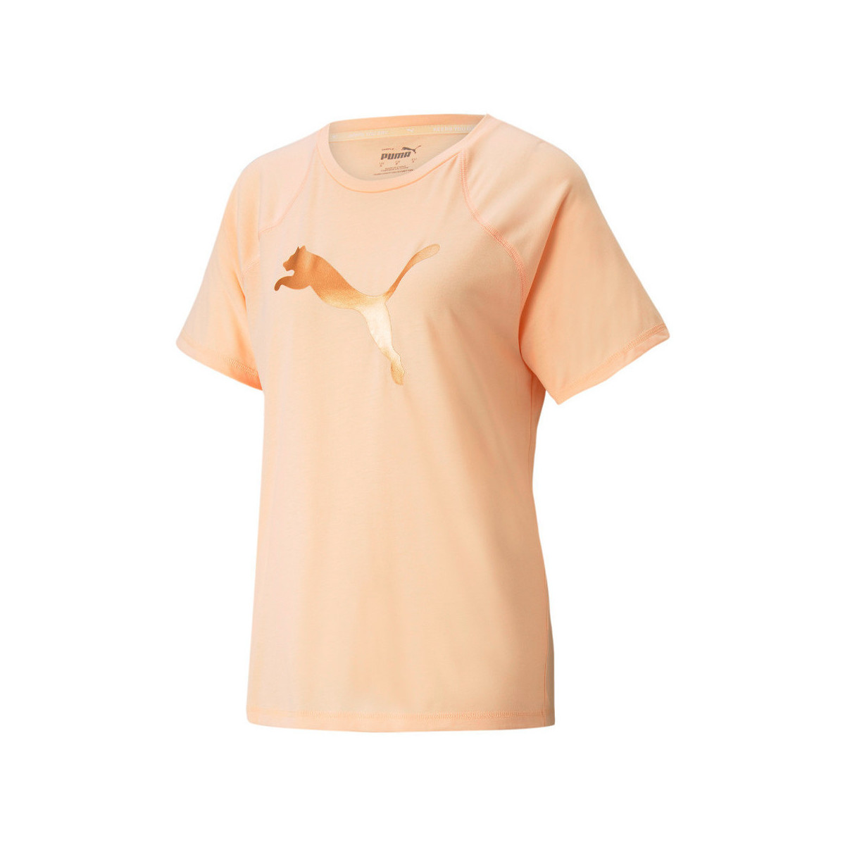 Textil Mulher T-shirts e Pólos Puma  Laranja