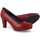 Sapatos Mulher Escarpim Dorking  Vermelho