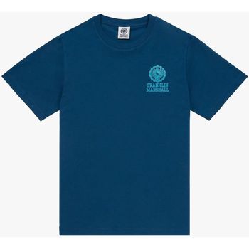 Textil T-shirts e Pólos Franklin & Marshall JM3012.1000P01-252 Azul