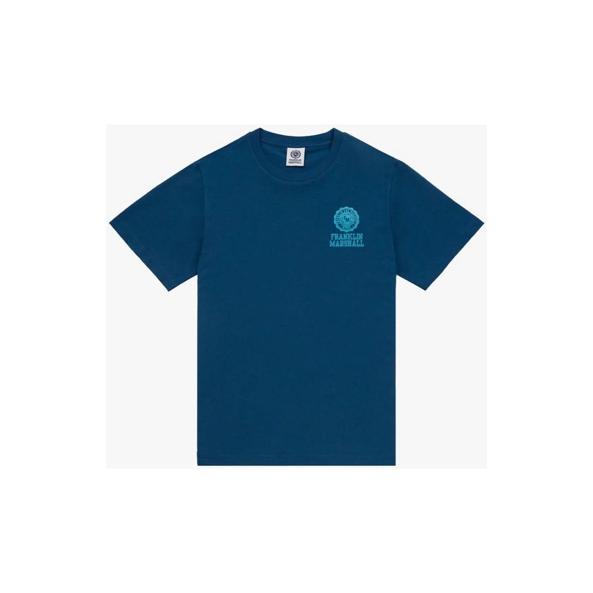 Textil Maison Kitsuné logo patch pocket t-shirt JM3012.1000P01-252 Azul