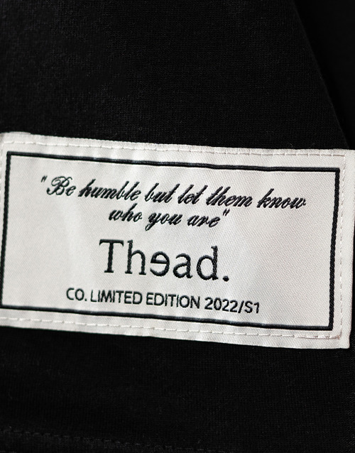 THEAD. DUBAI T-SHIRT Preto