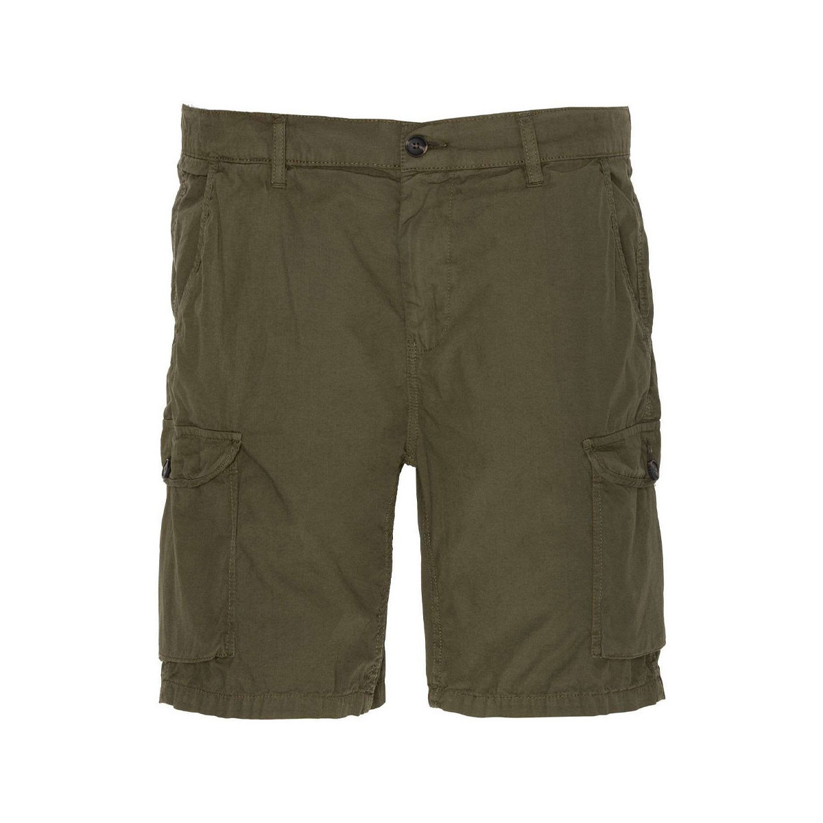 Textil Homem Grau Shorts / Bermudas Schott  Verde