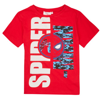 Textil Rapaz T-Shirt mangas curtas TEAM HEROES  T-SHIRT SPIDERMAN Vermelho