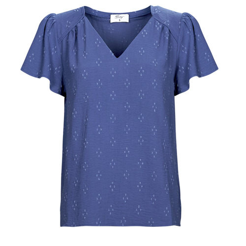 Textil Mulher Tops / Blusas Betty London BLOOME Azul