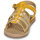 Sapatos Rapariga Sandálias Mesas de apoiompagnie INALA Amarelo