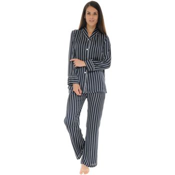 Textil Mulher Pijamas / Camisas de dormir Christian Cane ROXETTE Azul