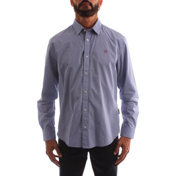 Textil Homem Camisas mangas comprida Napapijri NP0A4GOS Azul