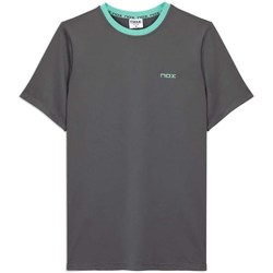 Textil Homem T-Shirt mangas curtas Nox Padel Pro Fit Grafite